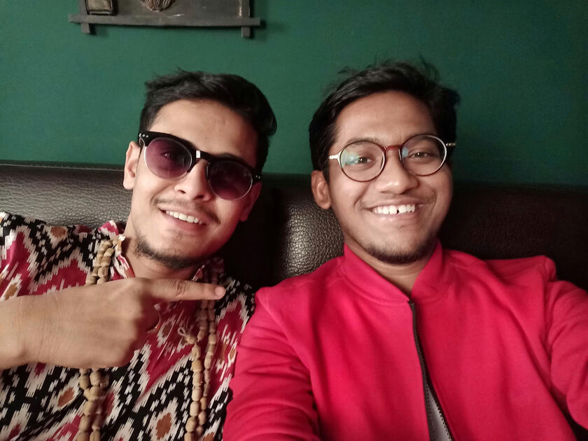 Me with Kiran Dutta (The Bong Guy)