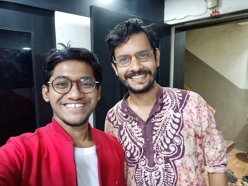 Me with DJ Bapon (YouTube Celebrity)