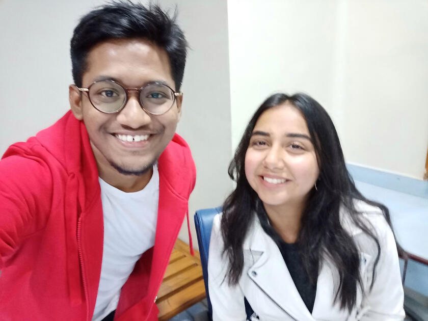 Me with Prajakta Koli (MostlySane)